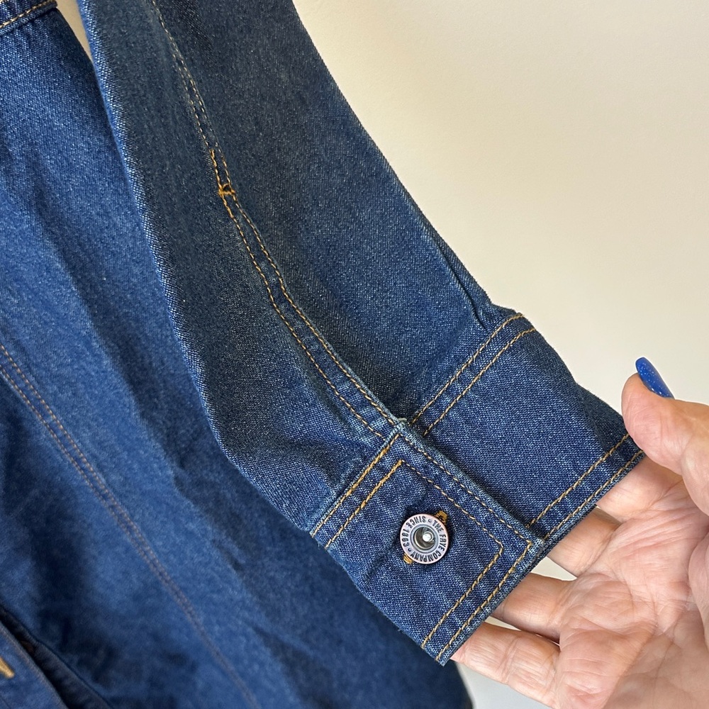 Frye Sz Small Denim Dress / Jacket • NWOT! - Picture 4 of 13